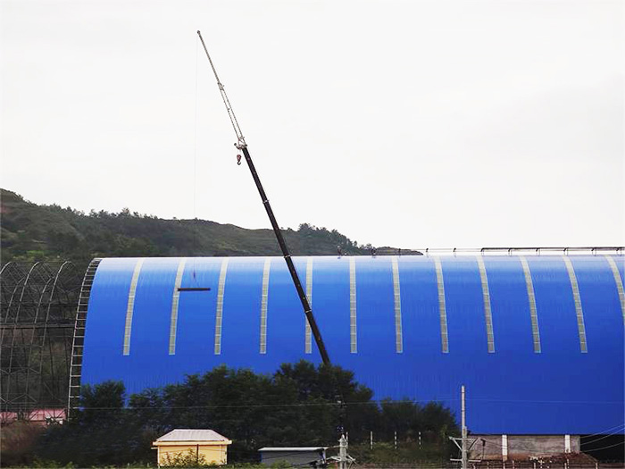 宣武煤棚网架工程